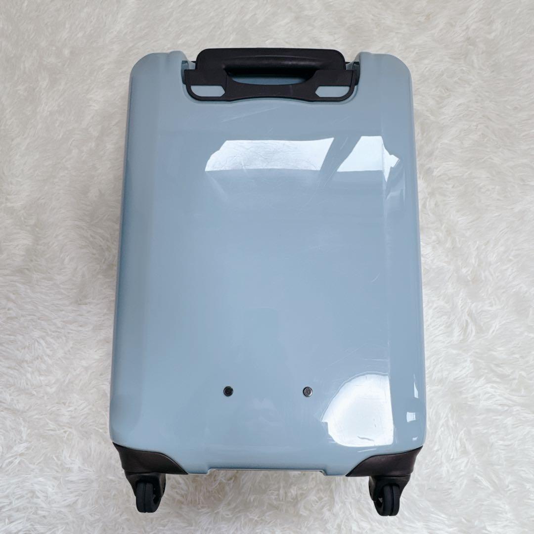 【極美品】 プロテカ キャリーケース 機内持ち込み可能 日本製 ピーコックブルー