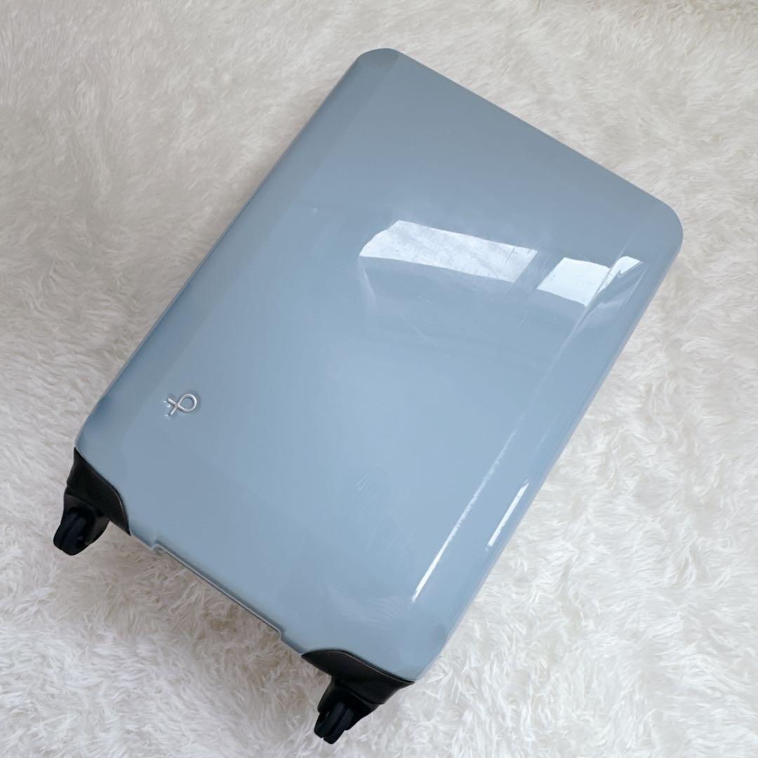 【極美品】 プロテカ キャリーケース 機内持ち込み可能 日本製 ピーコックブルー