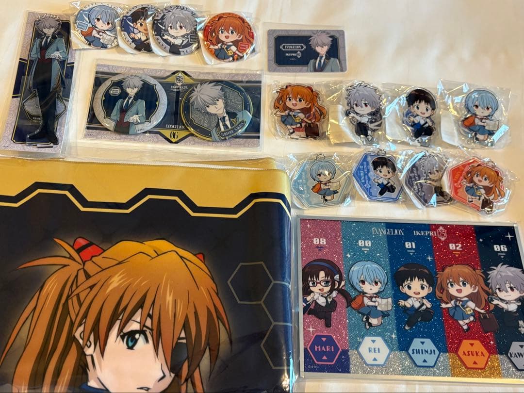 ハ*ク様 エヴァ プリンスホテル　コラボ　シンジ　カヲル　アスカ　レイ