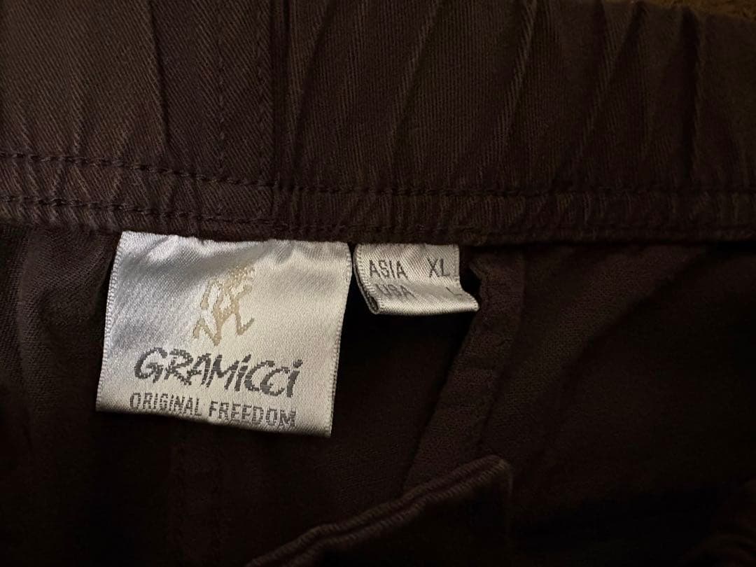 【新品タグ付き】 グラミチ　NN-PANT ダークブラウン