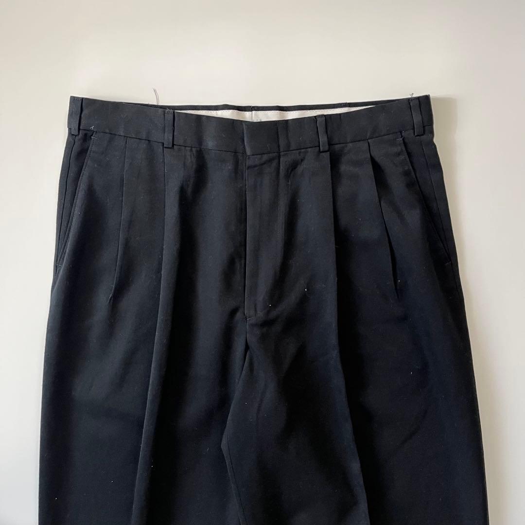 90s perry ellis ペリーエリス スラックス ブラック