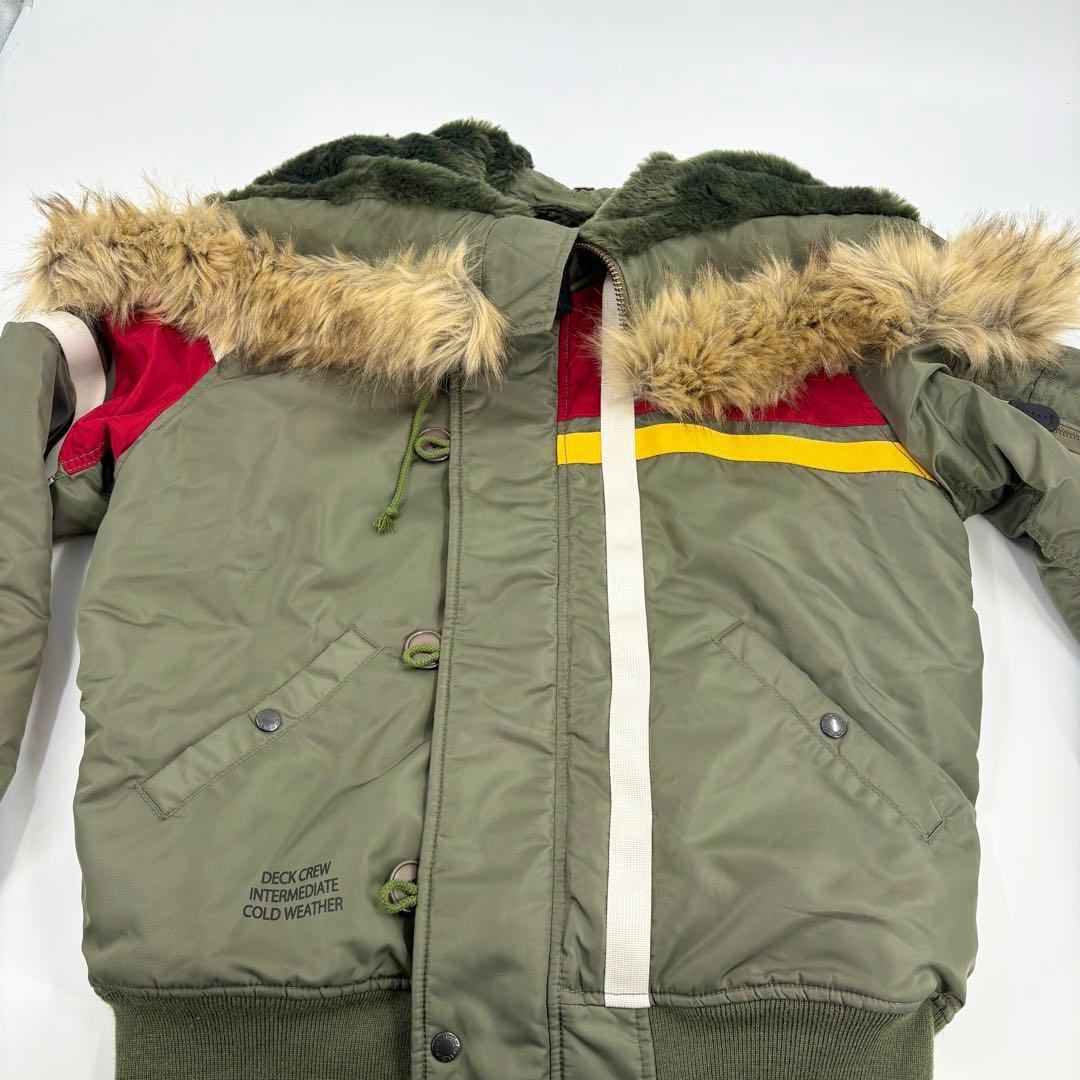 美品　AVIREX DECK CREW N-2B JACKET 747