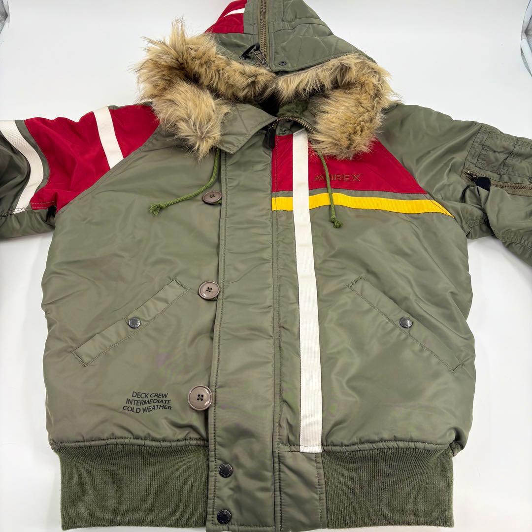 美品　AVIREX DECK CREW N-2B JACKET 747