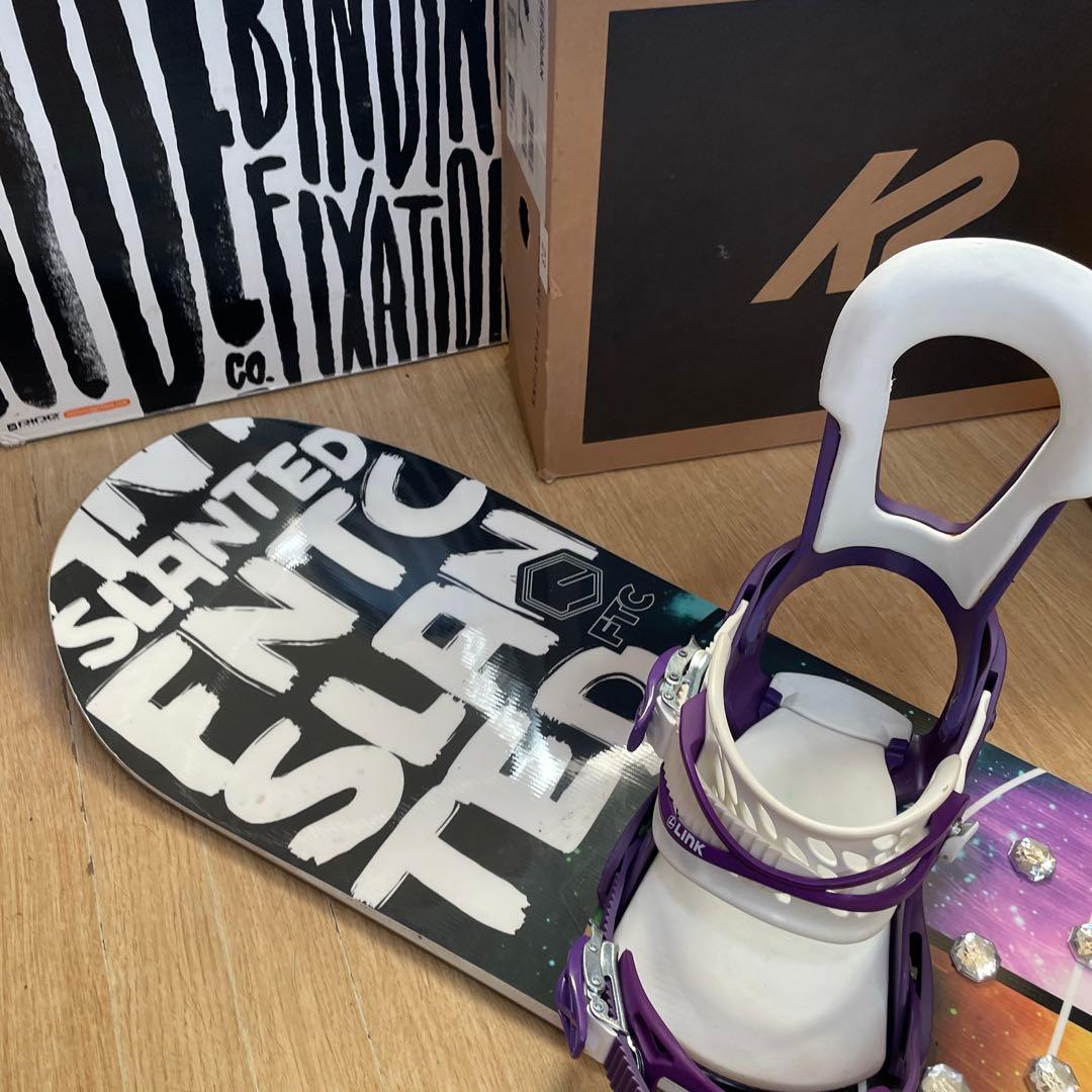 FANATIC×LINK　FTC　バインディング付　国産スノーボードセット