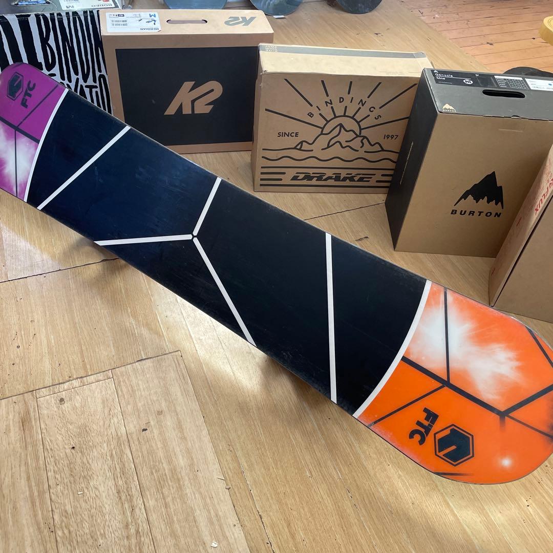 FANATIC×LINK　FTC　バインディング付　国産スノーボードセット