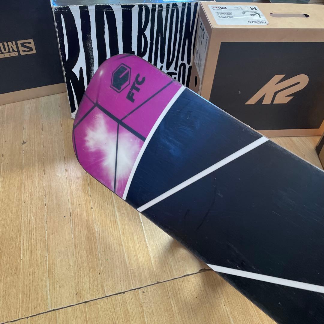 FANATIC×LINK　FTC　バインディング付　国産スノーボードセット