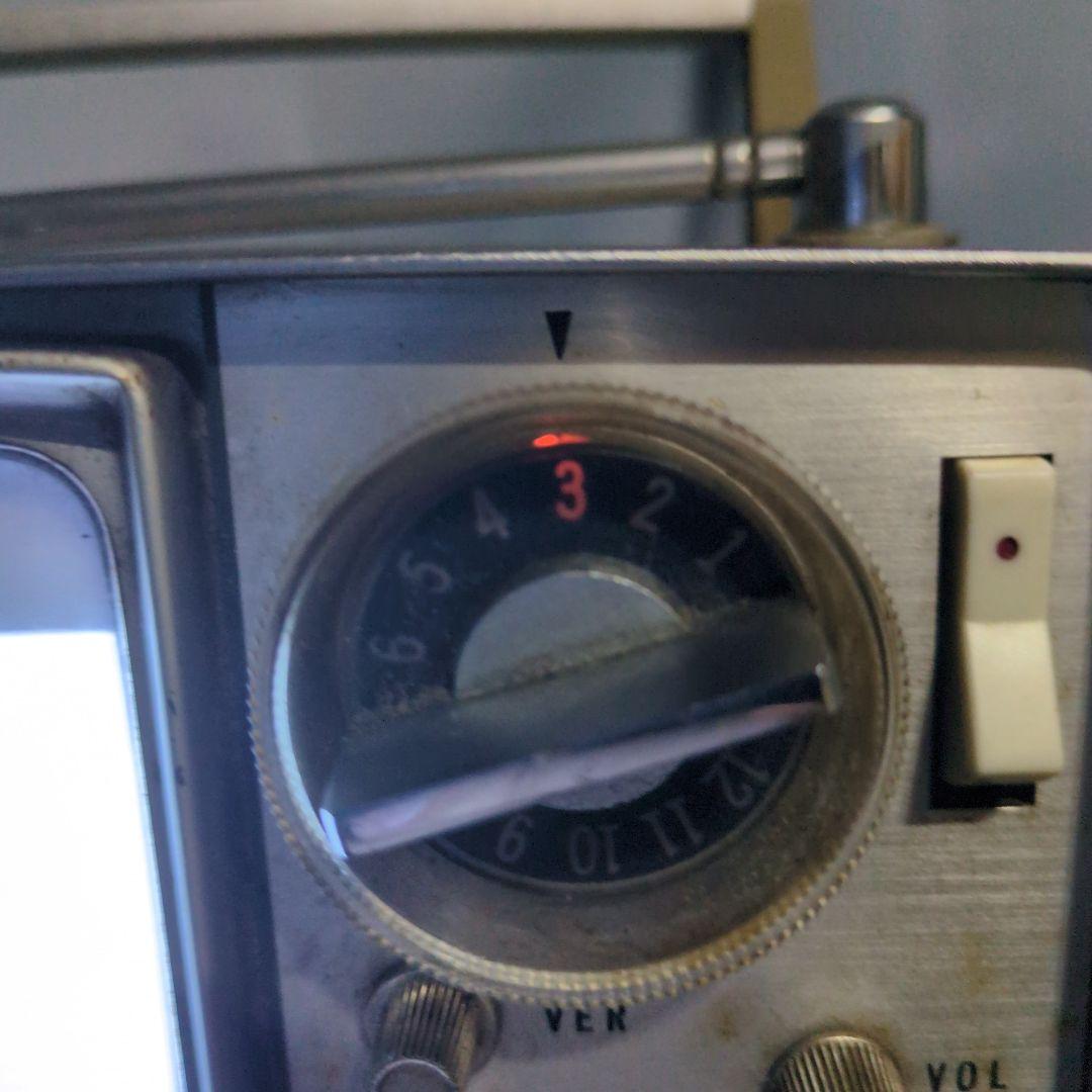 ソニー　SONY　ポータブルテレビ　5-202 昭和レトロ