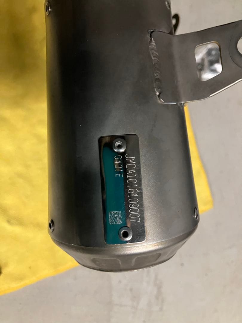 YZF-R25 3 mt25 03アクラボビッチ　マフラー ヒートガード