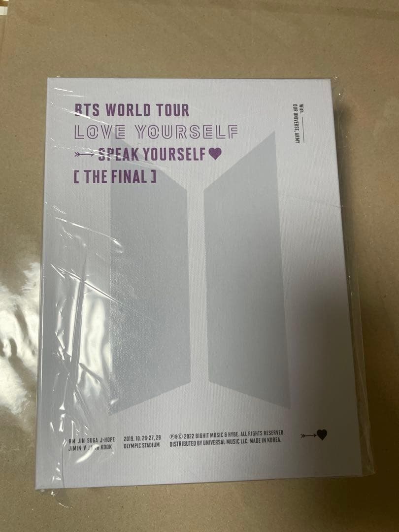 ミュージック BTS WORLD TOUR LOVE YOURSELF [THE FINAL]