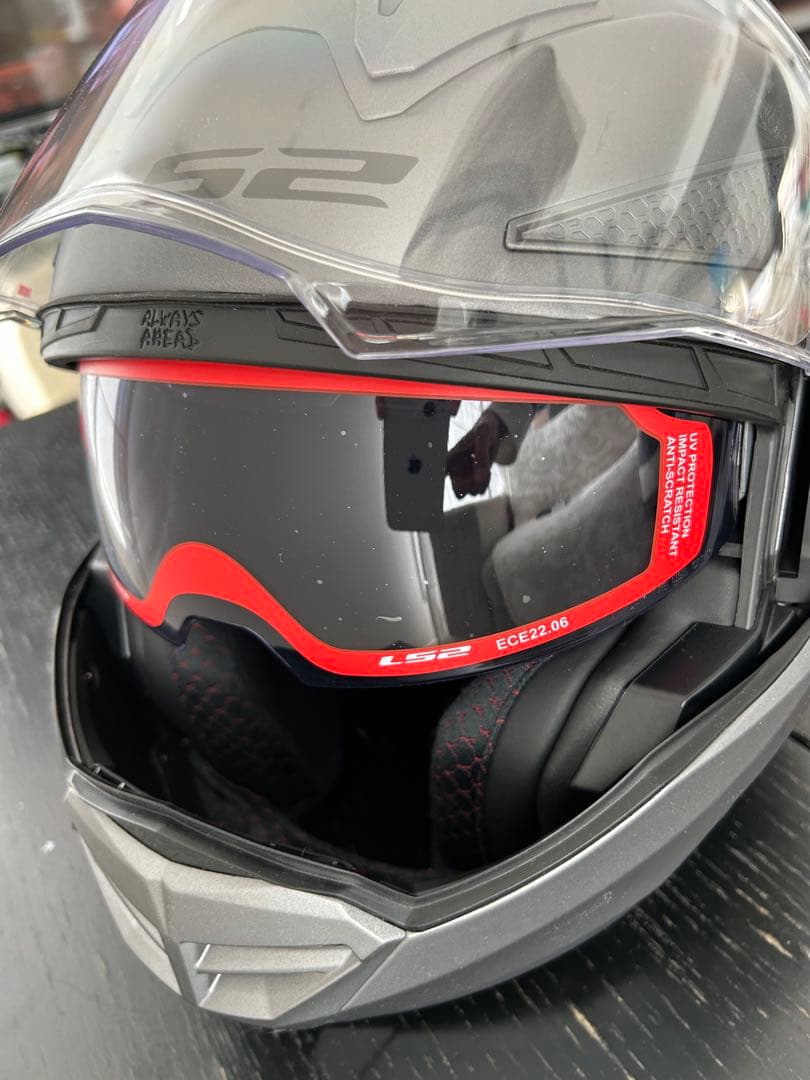 LS2 ADVANT-X フルフェイスヘルメット グレー