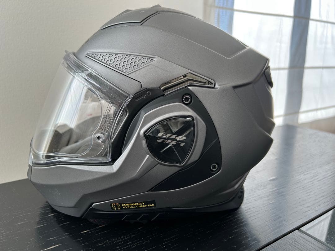LS2 ADVANT-X フルフェイスヘルメット グレー