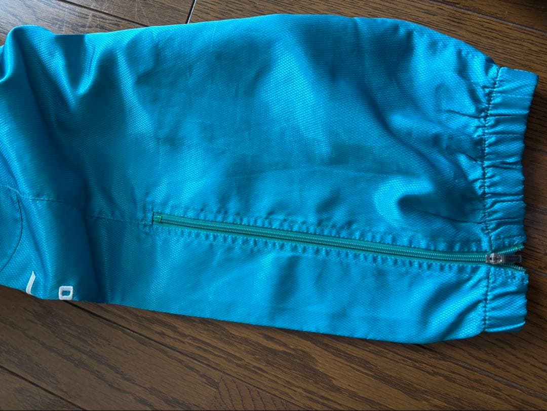 Mizuno ピステ・ウィンドブレーカー 上下セット ターコイズ