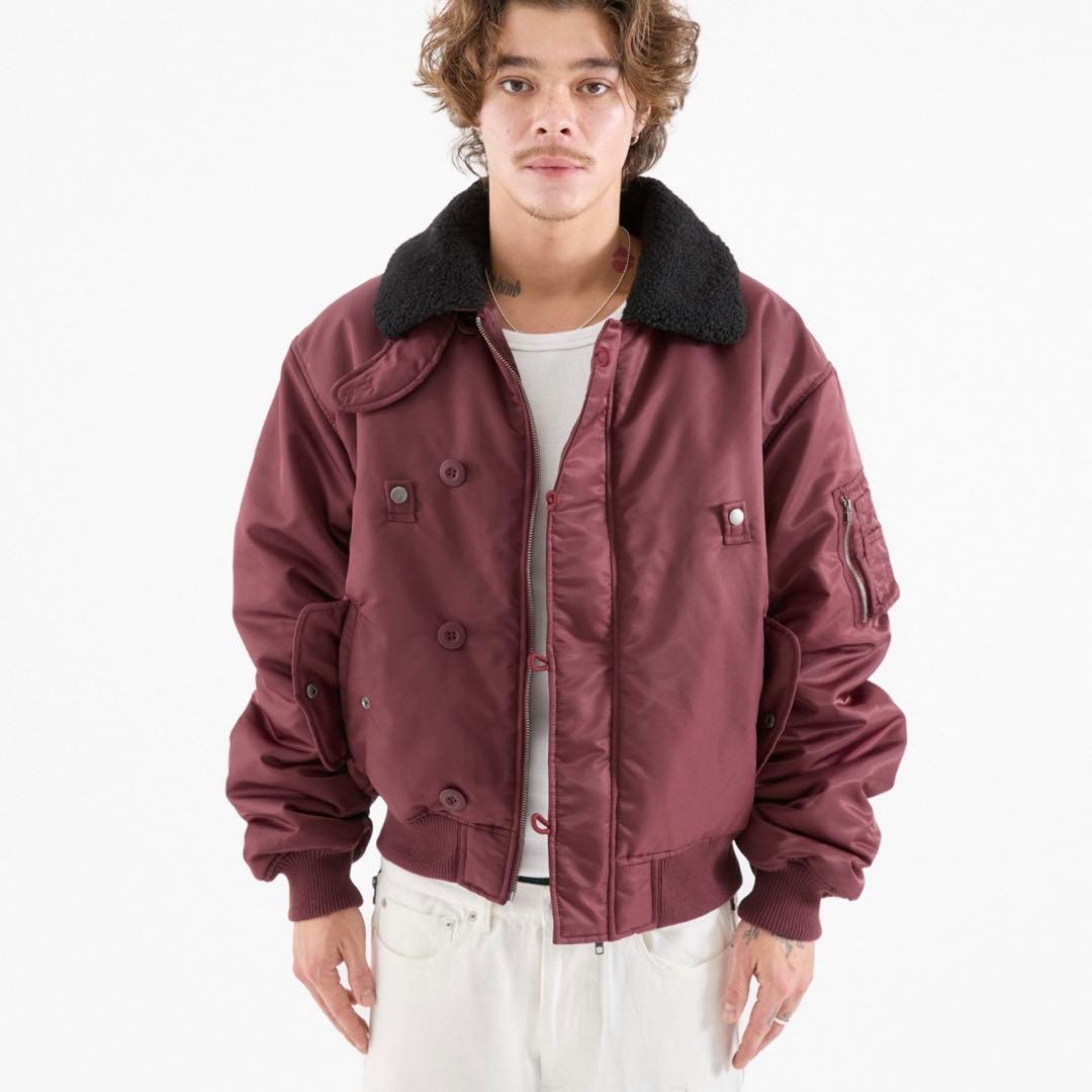 FTW N-2B COMPACT JACKET ボルドー