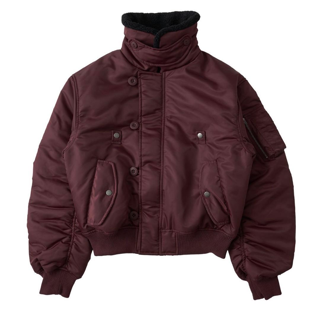 FTW N-2B COMPACT JACKET ボルドー