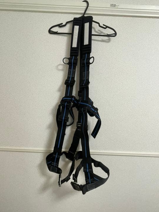 【新規格】フルハーネスＩ型 ＦＩＰＧＢＬ‐Ｌ 基陽　3Mランヤードセット