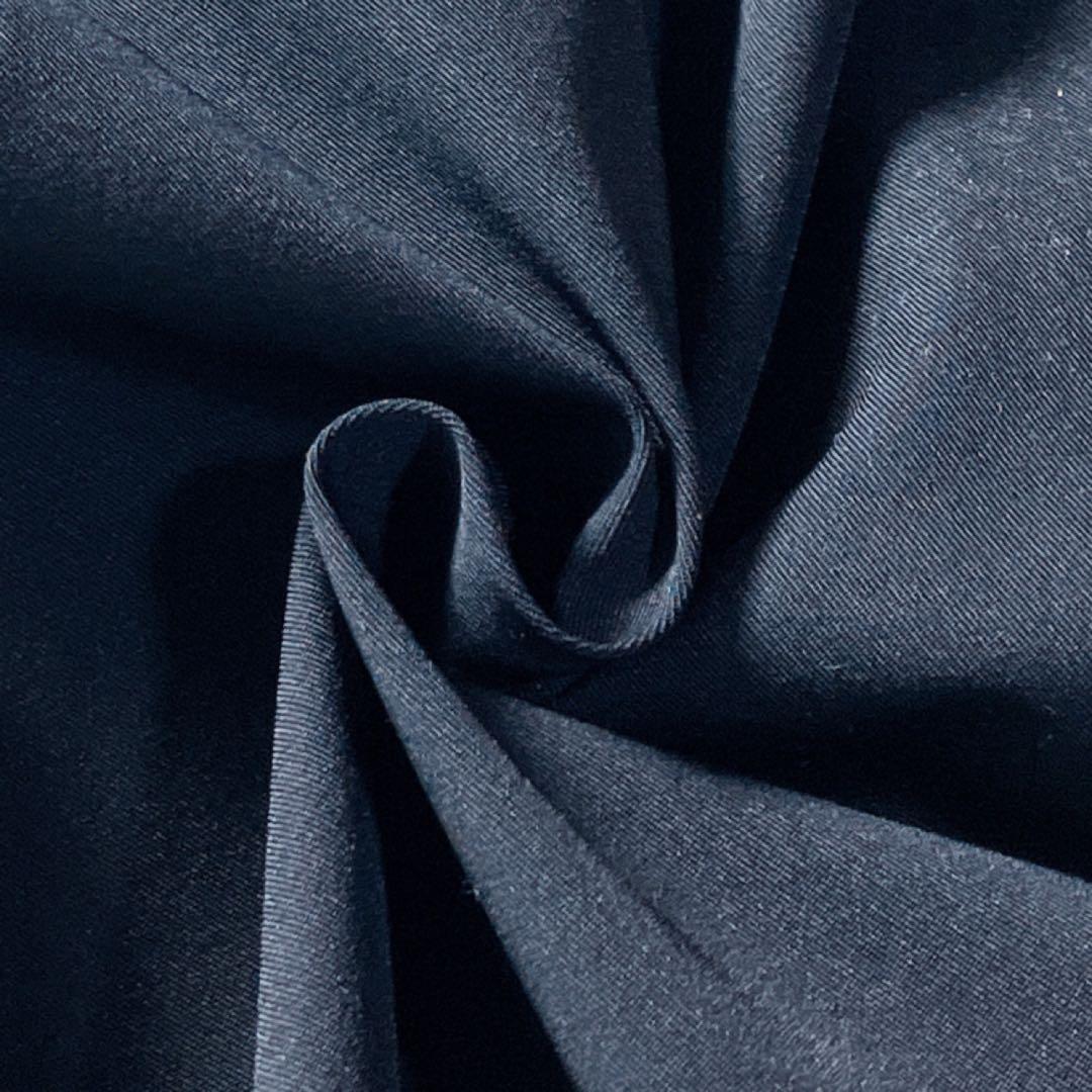 シャネル ストレッチ ロゴ金具 ココ刺繍 美シルエット パンツ ブラック 黒