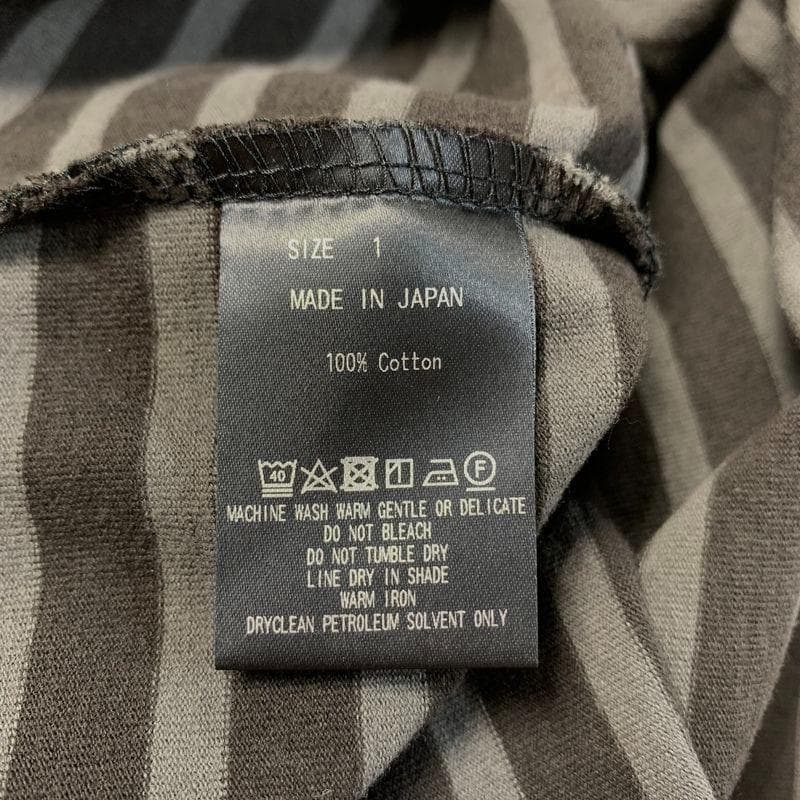 美品 marka マーカ 24ss バスクシャツ オーガニックコットン ボーダー