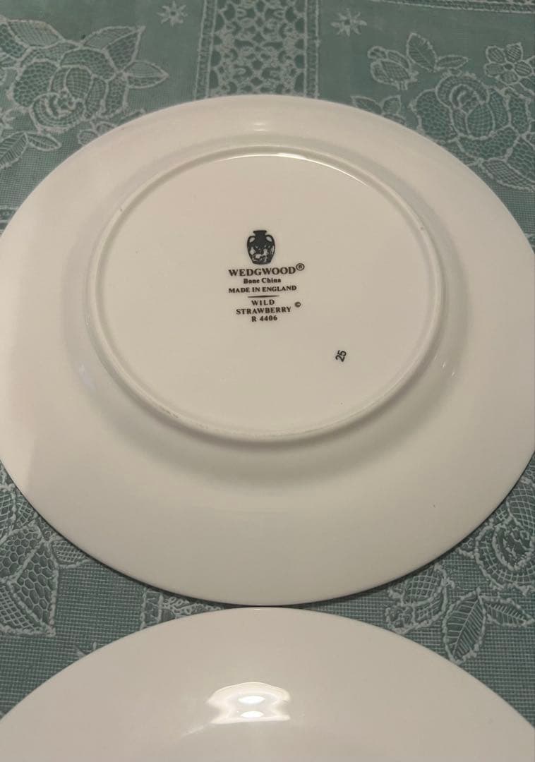 ウェッジウッド　ワイルドストロベリー　ケーキ皿　15cm 6枚セット