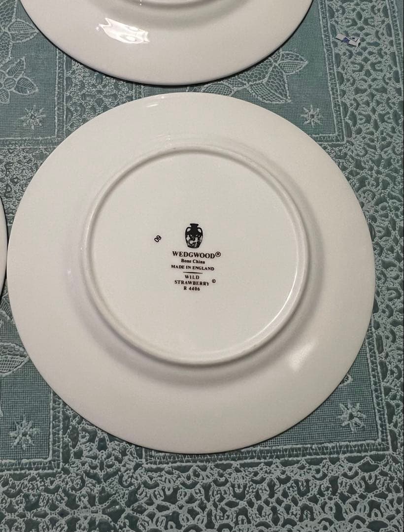 ウェッジウッド　ワイルドストロベリー　ケーキ皿　15cm 6枚セット
