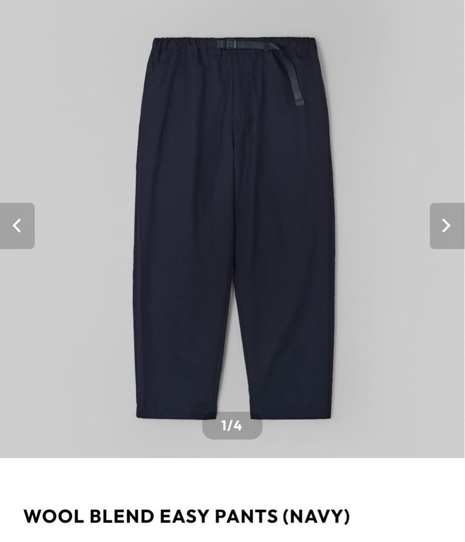 パンツ ENNOY WOOL BLEND EASY PANTS