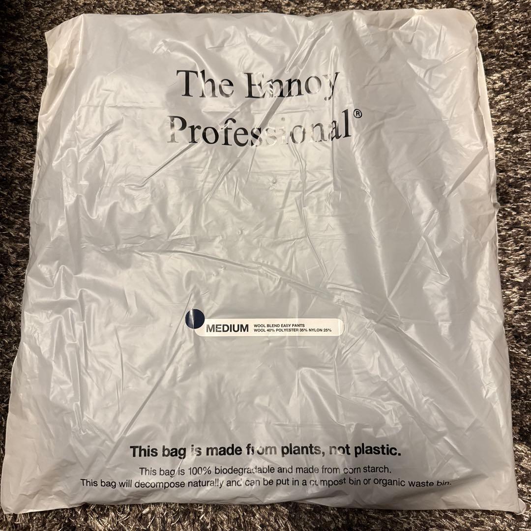 パンツ ENNOY WOOL BLEND EASY PANTS