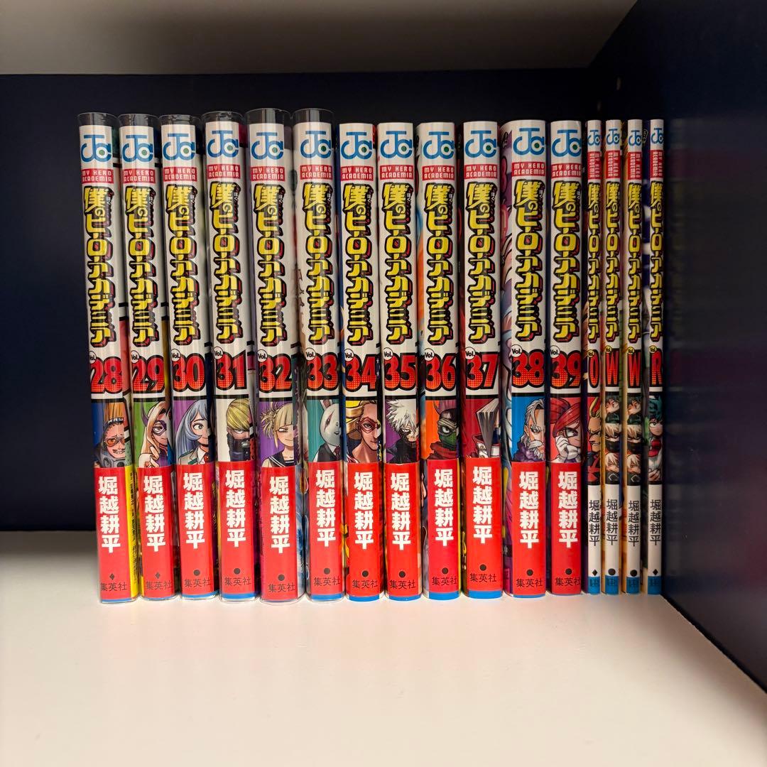僕のヒーローアカデミア　1〜39巻+劇場特典セット　全巻セットではございません