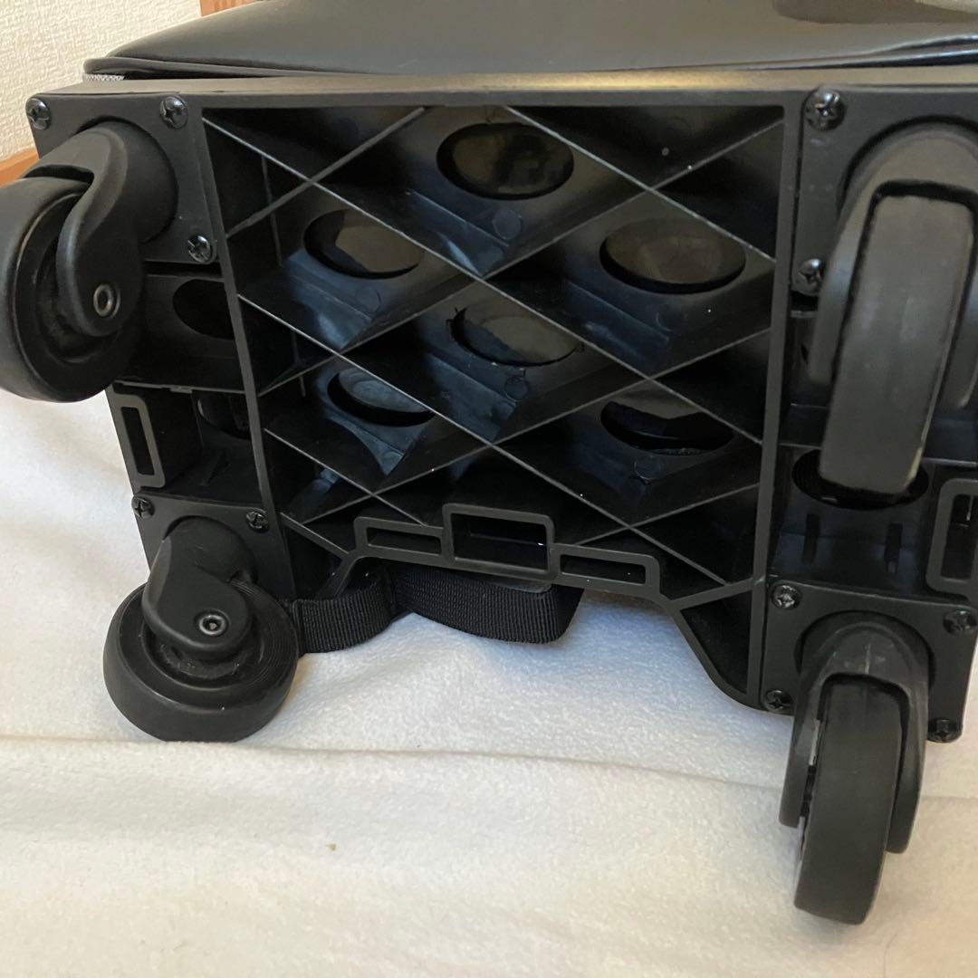 【美品】SWANY スワニー 4輪キャリーバッグ 機内持ち込可　モノグラーモ