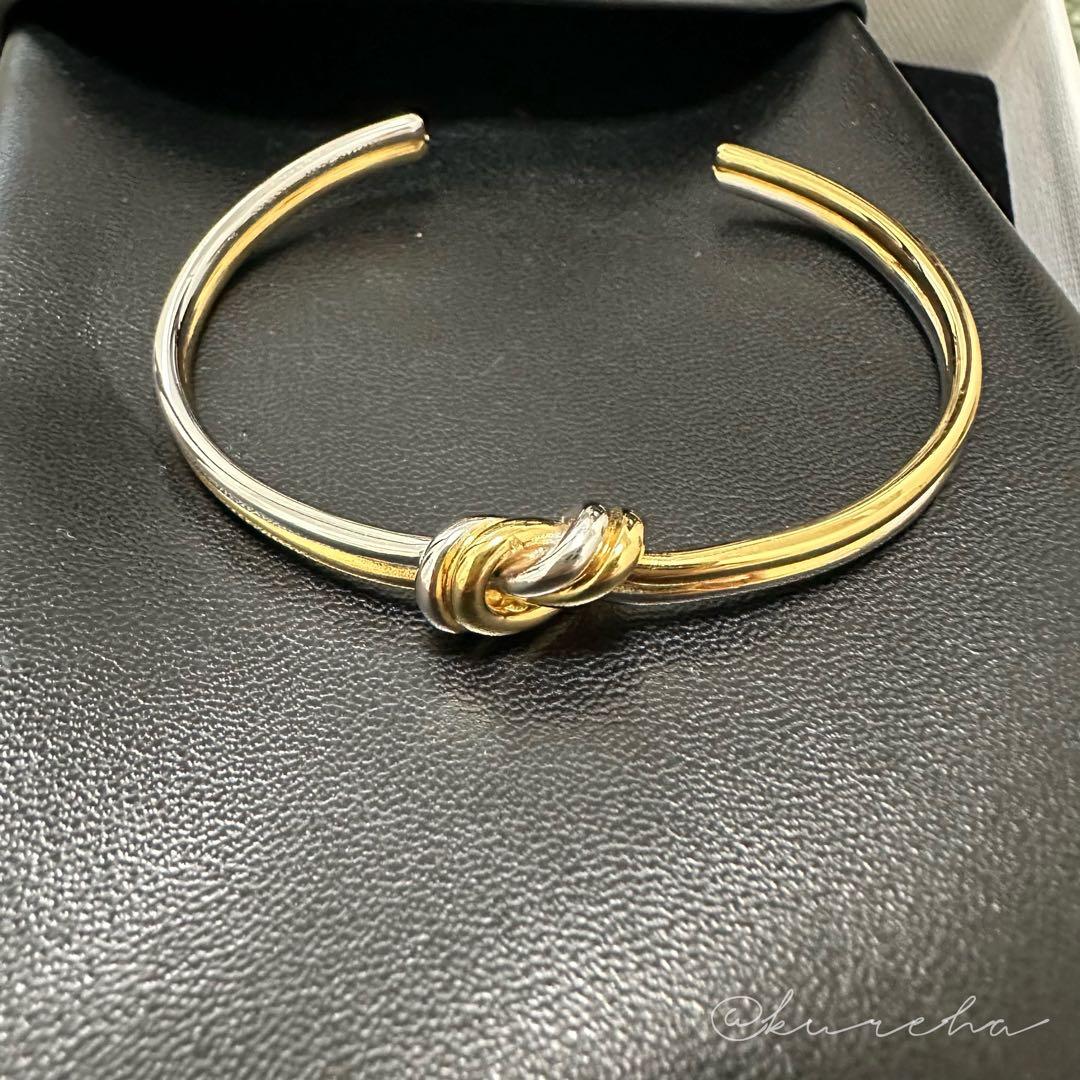 t*n様 【美品】CELINE セリーヌ Knot Double ノット ダブル