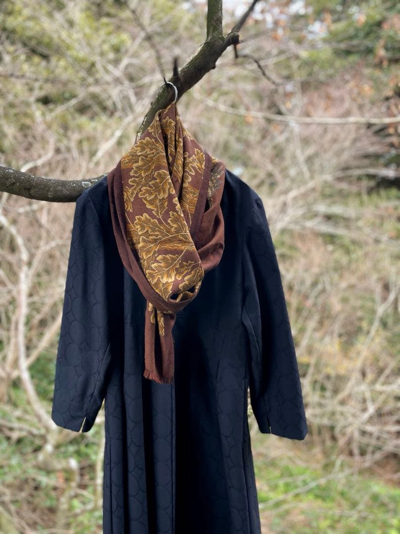 HERMES カシミヤ　マフラー