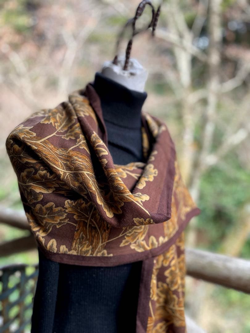 HERMES カシミヤ　マフラー