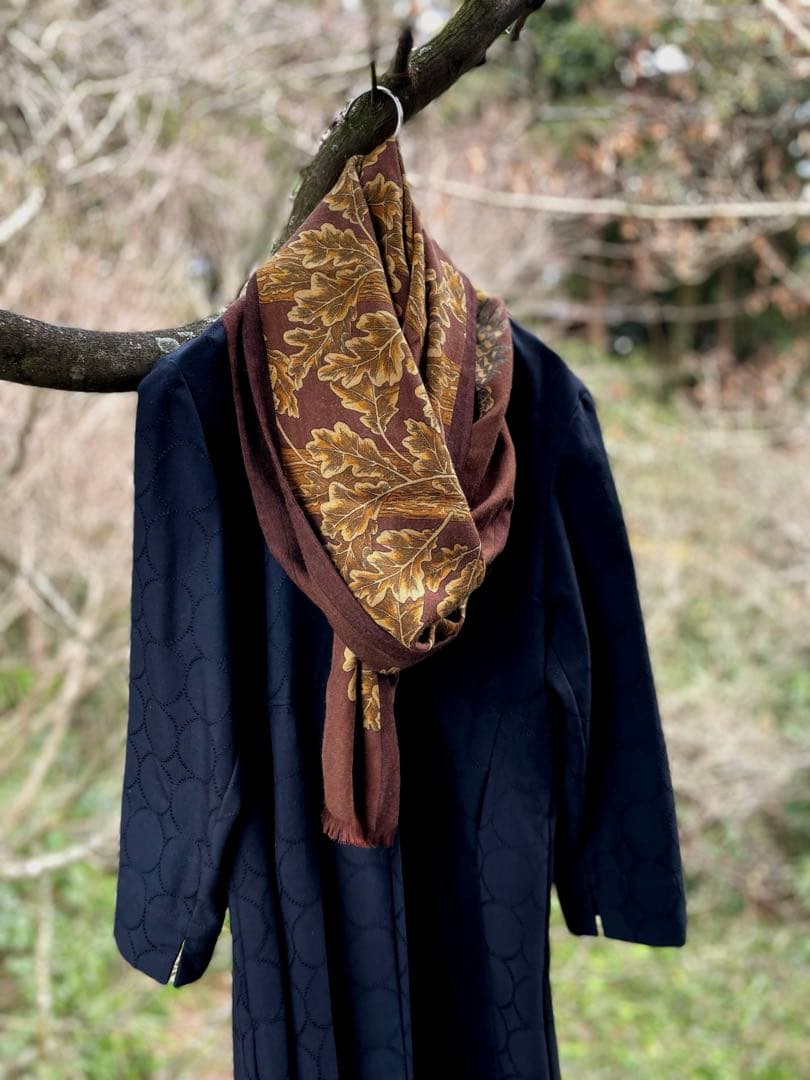 HERMES カシミヤ　マフラー