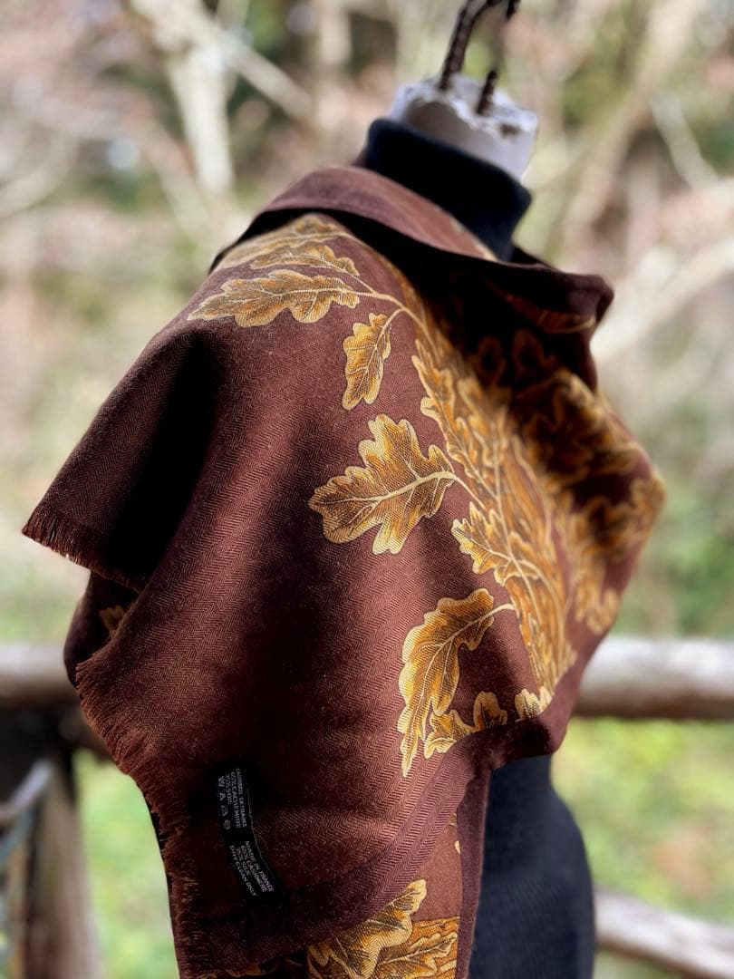 HERMES カシミヤ　マフラー