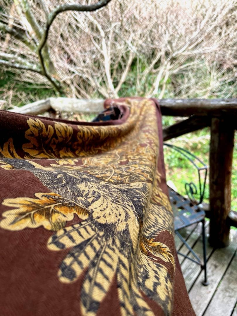 HERMES カシミヤ　マフラー