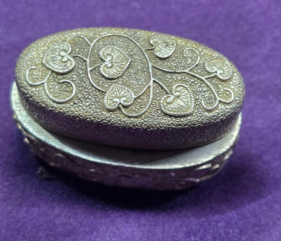 拵金具一作 銀地 3点 刀装具