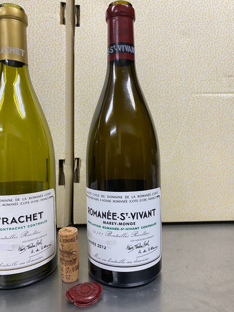◼️空き瓶◼️DRC ラターシュ モンラッシェ サンヴィヴァン　コルクキャップ付き