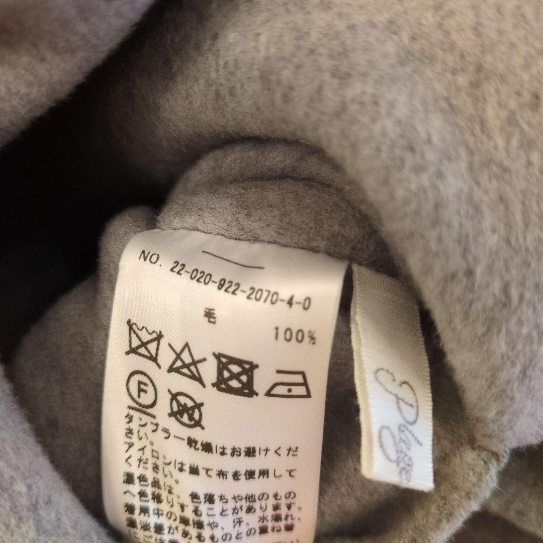 Plage ハミルトン　ハーフコート グレー 38