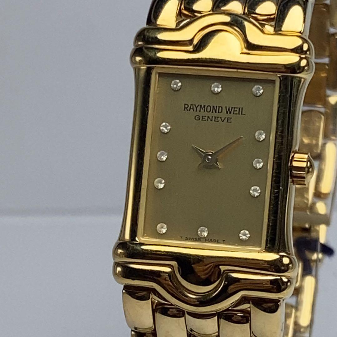 ★未使用 18KGP RAYMOND WEIL 純正SSベルト スイス製 高級品