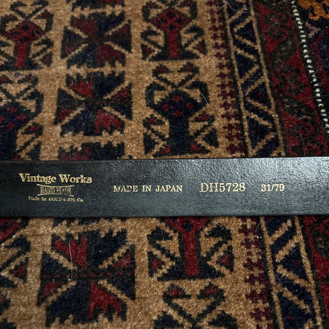 Vintage Works レザーベルト DH5728 31/79