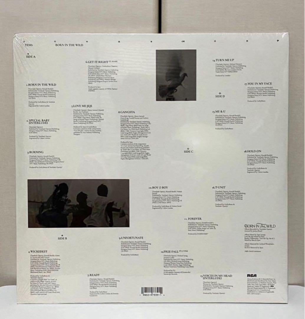 Tems / Born in the Wild 2LP アナログ