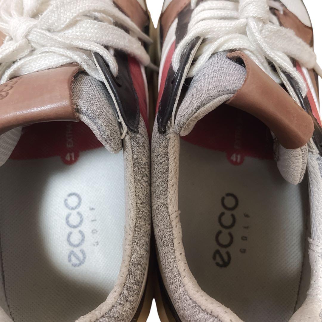 ECCO エコー ブラックトマト ゴルフシューズ EU41 26cm 良品