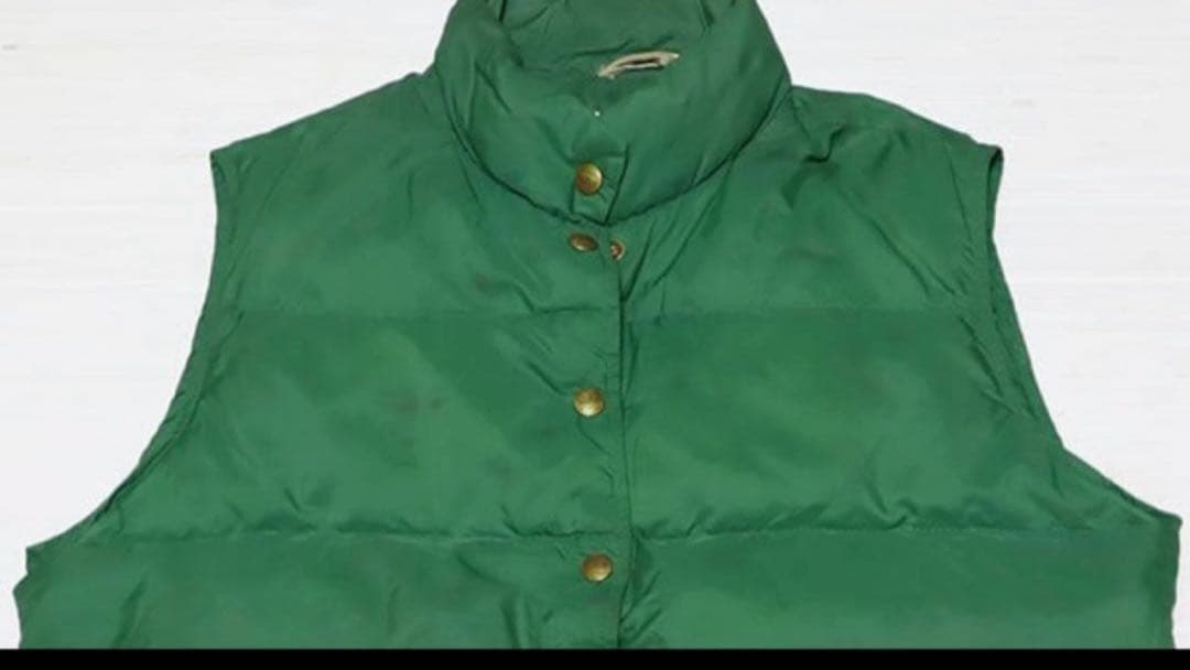 80s L.L.BEAN アメリカ製 ダウンベスト 旧タグ 旧ロゴ