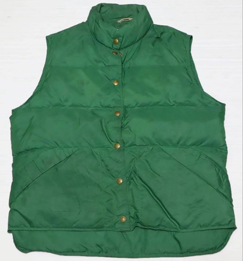 80s L.L.BEAN アメリカ製 ダウンベスト 旧タグ 旧ロゴ