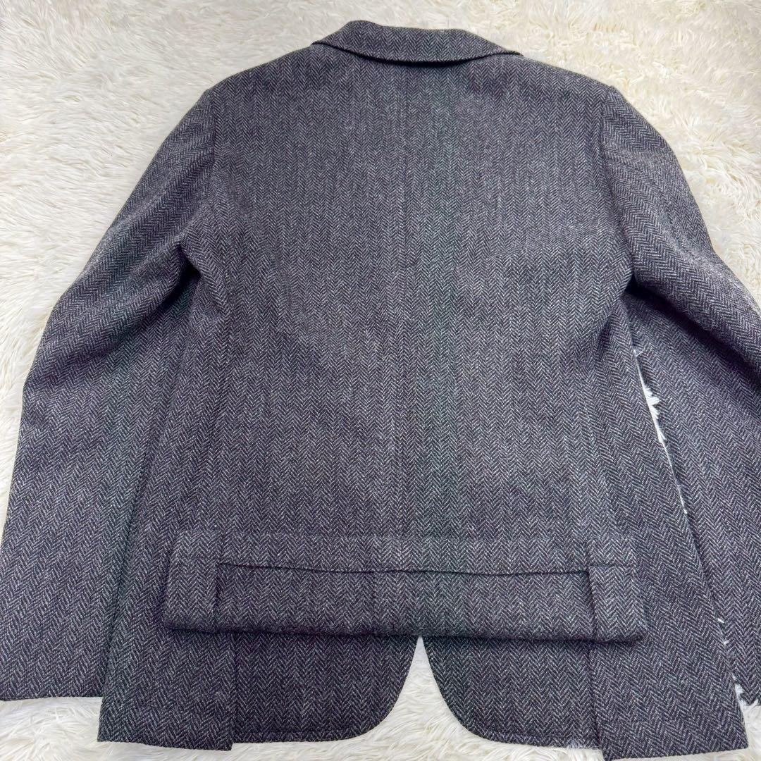 極美品✨トゥモローランドピルグリム ヘリンボーン テーラード ツイード 44 S
