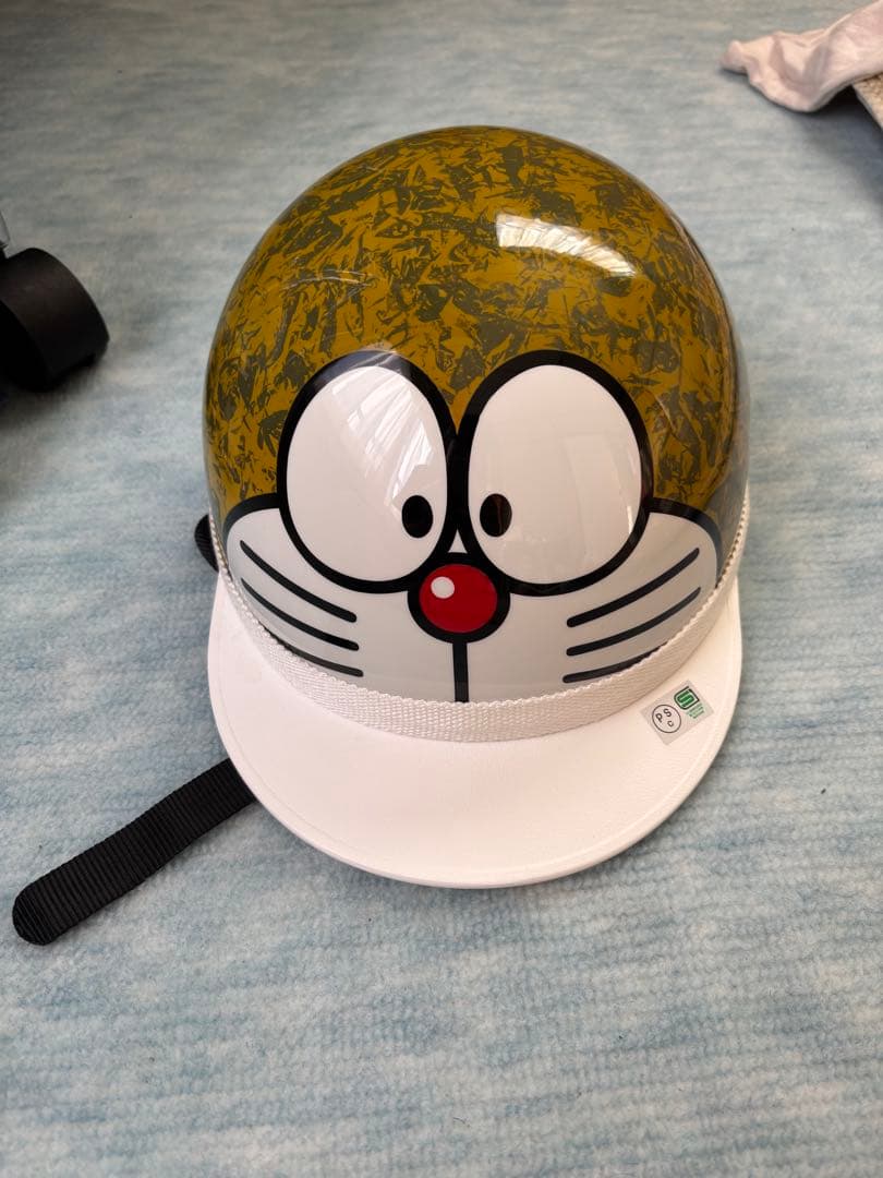 ドラえもん コルク半 半ヘル ヘルメット