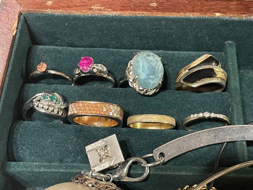 仮*王様 遺品整理 生前整理 アクセサリーまとめ売りK18 K14WG 10KP