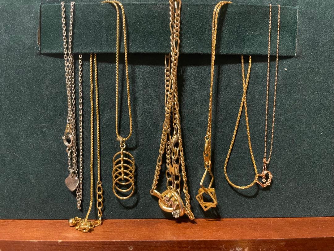 仮*王様 遺品整理 生前整理 アクセサリーまとめ売りK18 K14WG 10KP