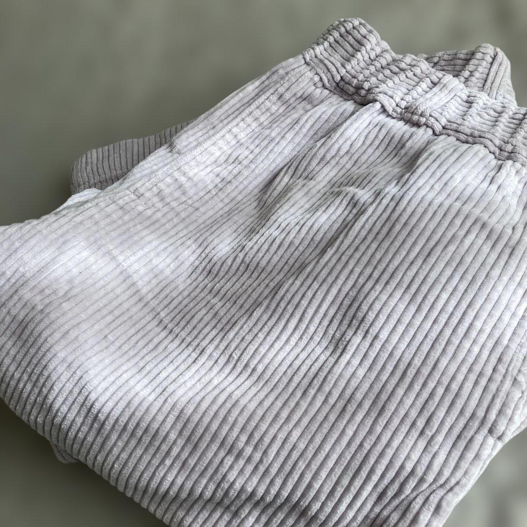 ネストローブ It's ME 太畝カラーコーデュロイパンツnestRobe