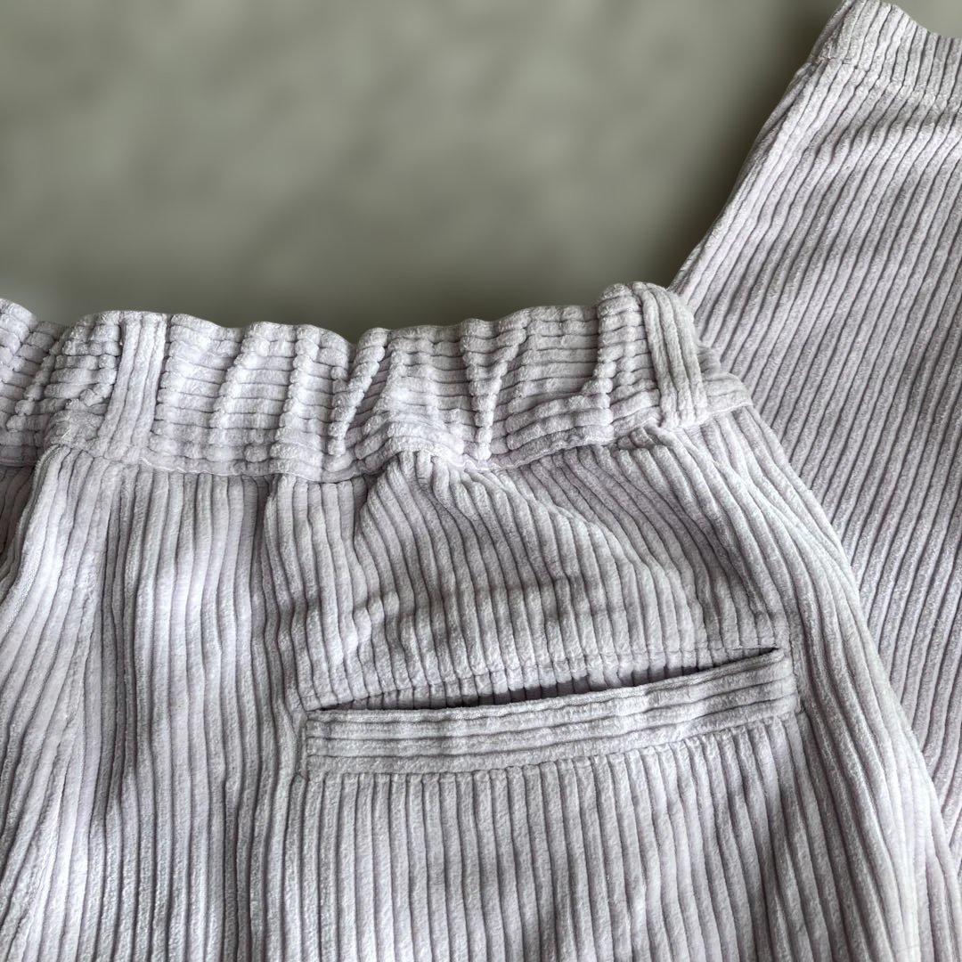 ネストローブ It's ME 太畝カラーコーデュロイパンツnestRobe