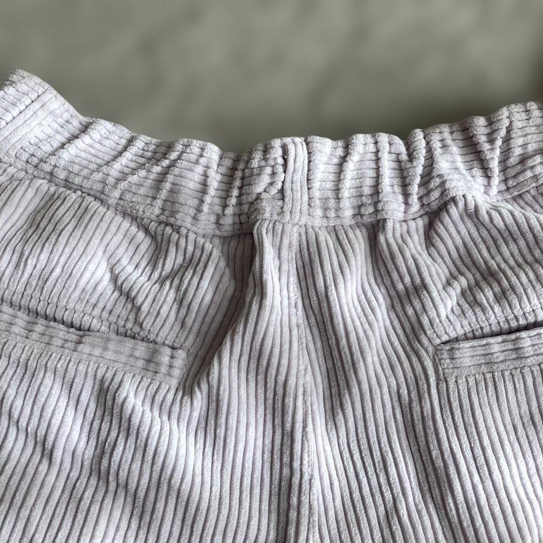 ネストローブ It's ME 太畝カラーコーデュロイパンツnestRobe