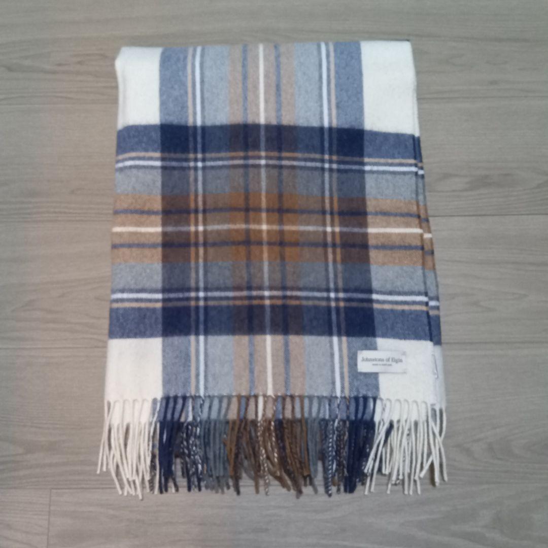 Johnstons of Elgin カシミヤ 大判ストール★ジョンストンズ